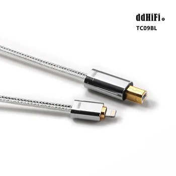 DDHiFi TC09BL (подключение к USB-B) Аудиофильский кабель HiFi с двойным экранированием / Заметное улучшение качества звука