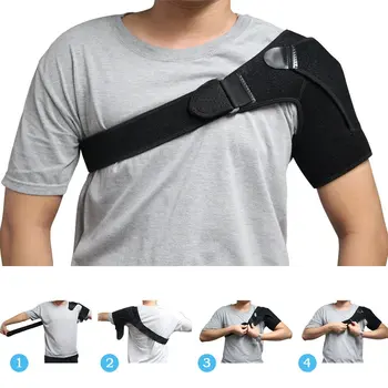 2022 новый Регулируемый Бандаж для поддержки левого/правого плеча, Защита плечевого пояса, Боли в суставах, Спортивное оборудование для тренировок