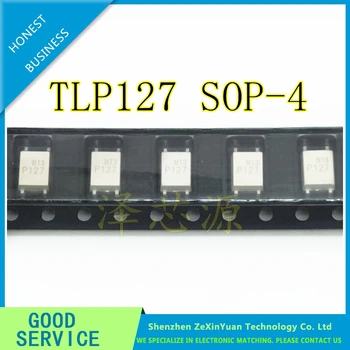 100шт Новый TLP127 P127 127 SOP-4 Фотоэлектрический соединитель IC