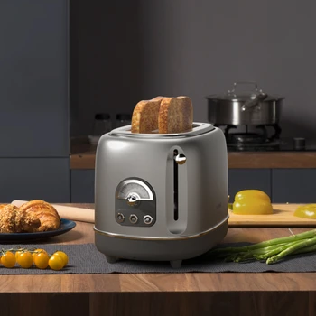 Тостер Для тостов Бытовая Небольшая машина для приготовления завтрака Сэндвич Многофункциональная бытовая техника Тостер Tost Makinesi