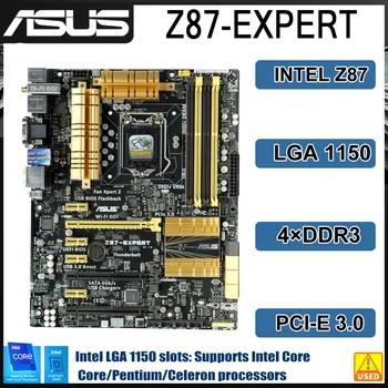 Материнская плата LGA 1150 ASUS Z87-EXPERT Материнская плата Intel Z87 4 × DDR3 2800 МГц USB3.0 SATA III HDMI Micro ATX ДЛЯ ПРОЦЕССОРА Core i7 /i5/i3