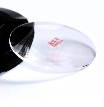 Однокупольное Сапфировое Часовое Стекло Толщиной 1,5 мм толщиной от 20 мм до 29,5 мм, Прозрачное Увеличительное Круглое Выпуклое Стекло для Часовщиков W9208