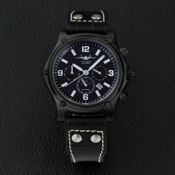 Часы J20 Pilot, автоматические китайские военные механические наручные часы, спортивные часы 44 мм, Водонепроницаемые светящиеся часы из нержавеющей стали