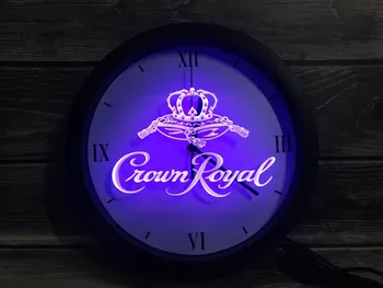 0e104 Crown Royal Derby Whiskey App Rgb 5050 светодиодные неоновые световые вывески настенные часы