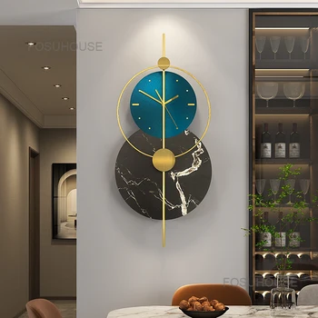 Часы для личного творчества настенные часы для гостиной настенные часы для столовой украшение дома электронные часы в китайском стиле бесшумные