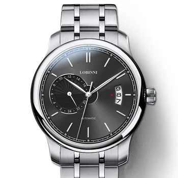 автоматические наручные часы мужские, мужские механические часы LOBINNI man роскошные водонепроницаемые наручные часы швейцарского бренда relogio masculino
