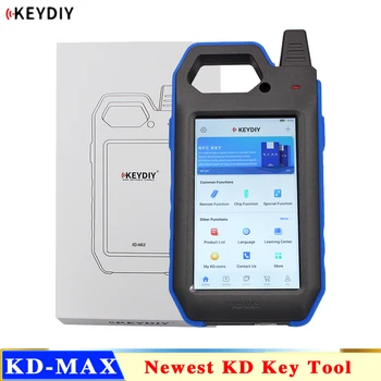 KEYDIY KD MAX Key Tool Разблокировка удаленного генератора Копия чипа Может обновлять онлайн-поддержку Испанский Португальский Лучше, чем KD-X2