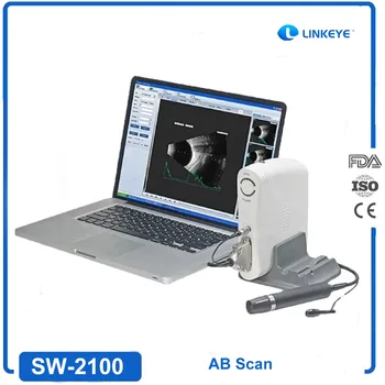 Офтальмологический аппарат AB Scan высочайшего качества, портативный ультразвуковой сканер, Оптическое оборудование, Оптометрия, Китай, Лучшая цена SW-2100