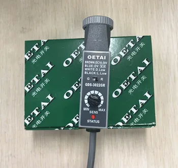 Датчик цветового кода упаковочного оборудования OETAI GDS-3022RG, красно-зеленый источник света