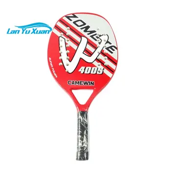 Горячая продажа Изготовленной на заказ наружной ракетки для пляжного тенниса из углеродного волокна