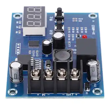 Модуль управления зарядкой аккумулятора постоянного тока 12-24 В, плата автоматической защиты выключателя для электрического компонента XH-M603