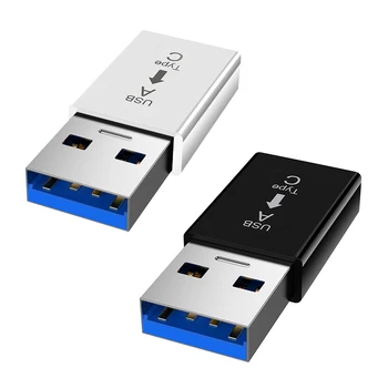 Адаптер Mini USB 3.0 от мужчины к женщине типа C, быстрая зарядка, конвертер передачи данных для смарт-устройств карманного размера, широко используемый