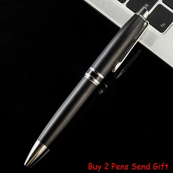 Модный дизайн цельнометаллическая фирменная шариковая ручка для деловых мужчин Фирменная ручка для письма Купить 2 Отправить подарок