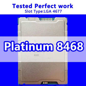 Процессор Xeon Platinum 8468 SRM76 48C/96T 105M кэш 2,10 ГГц основная частота FCLGA4677 для серверной материнской платы C741 чипсет