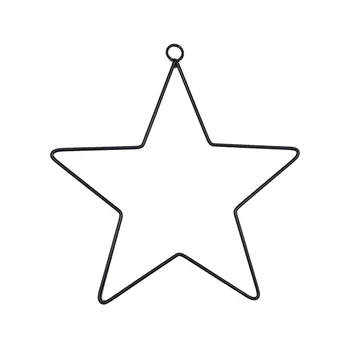 Y1QB Кольцо с металлическими звездами из кованого железа 