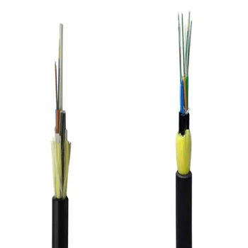 оптический кабель adss 48 hilos g652d antena fibra optica, наружный оптоволоконный кабель adss, 96-жильный оптический кабель adss