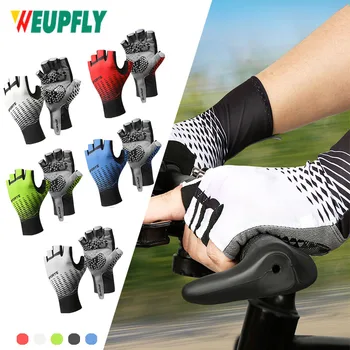 1 пара велосипедных перчаток для мужчин, велосипедные перчатки с подкладкой в полпальца, велосипедные перчатки для шоссейного велосипеда, женские велосипедные перчатки для езды на велосипеде
