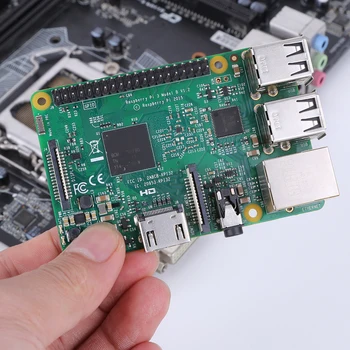 для Raspberry Pi 3 Model B + 64-разрядный четырехъядерный процессор для Raspberry Pi 3 Model B + Стартовый комплект 4.1 / 4.2, совместимый по Bluetooth с Wi-Fi