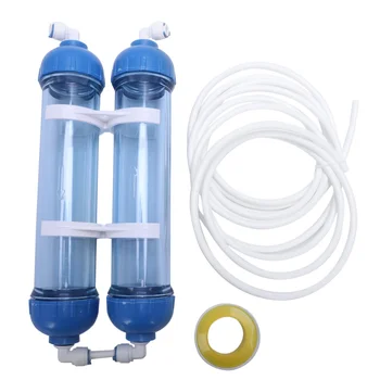 Фильтр для воды 2шт Корпус картриджа T33 Бутылка с фильтром в виде ракушки Diy T33 4шт Фитинги Очиститель воды для системы обратного осмоса