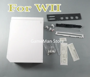 Для Nintendo Wii Чехол-накладка Корпус-оболочка с полными кнопками Замена на розничную упаковку чехол-накладка для консоли wii accessories