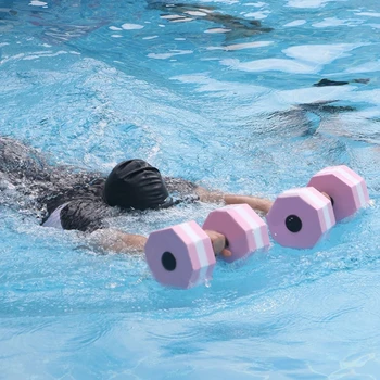Спортивный Набор Гантелей из Пеноматериала EVA Высокой плотности Aqua Fitness Barbell Оборудование для водного Фитнеса в бассейне, Аэробика, Терапия-Fitness