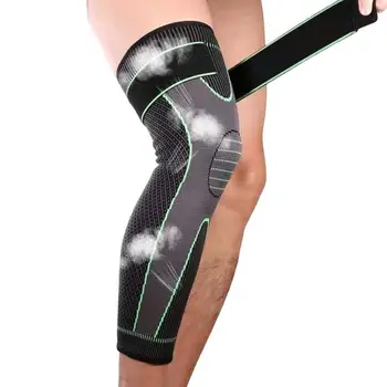Щитки для голени, подвижные на 360 градусов, облегающие колено, защита для волейбольного локтя, высокая эластичность, противоскользящие защитные накладки для голени для бейсбола