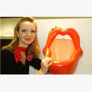 Альтернативный персонализированный красный рот, красные губы, Писсуар в форме рта, чашка для мочи, Писсуар, чехол для подгузника, туалет