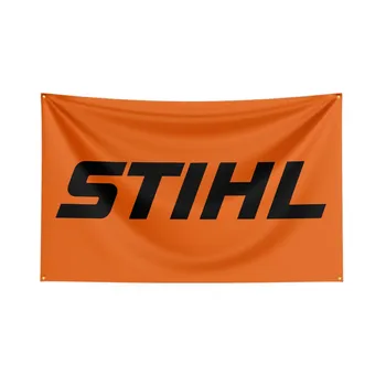 Баннер для инструментов с цифровой печатью из полиэстера с флагом STIHL размером 3x5 футов -декор флага ft, баннер для украшения флага, Баннер для флага