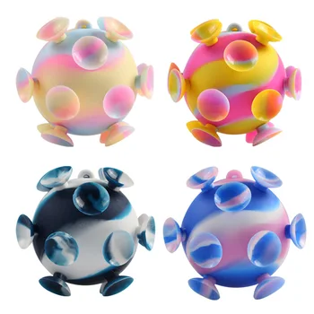 Стильный 3D поп-пинч-мяч Силиконовый Push It Bubble Balls, Антистрессовые вентиляционные игрушки для детей, подарки взрослым