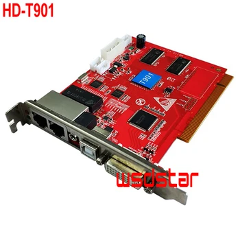 Карта отправки светодиодов HUIDU HD-T901 работает с картой приема светодиодов HD-R500 HD-R501 HD-R508 HD-R512 HD-R712 HD-R716